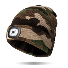 Load image into Gallery viewer, Night Scope hat with rechargeable LED light - Explorers Collection