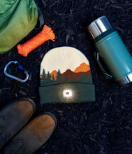 Load image into Gallery viewer, Night Scope hat with rechargeable LED light - Explorers Collection