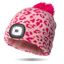 Load image into Gallery viewer, Night Scope Rechargeable LED Pom Hat - Kids Hide & Seek Collection