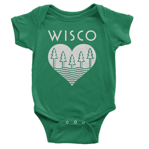 The WISCO Roots Onesie - Green