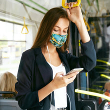 Load image into Gallery viewer, Reusable Two-Layer Face Mask - Tropical