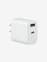 Load image into Gallery viewer, Dual Port USB-C + USB-A Wall Charger
