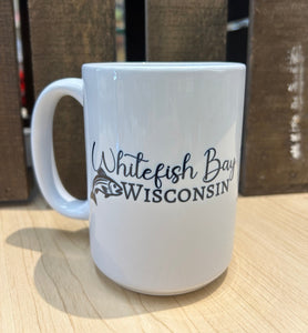 Whitefish Bay Mug - Custom Map Design