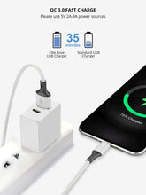 Load image into Gallery viewer, Dual Port USB-C + USB-A Wall Charger
