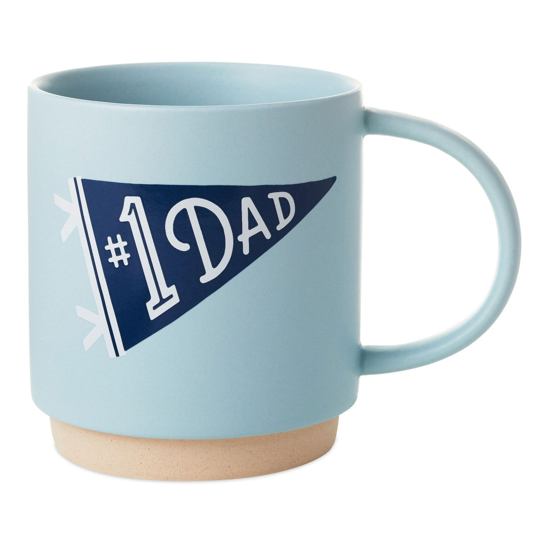 Hallmark #1 Dad Banner Mug, 16 oz.