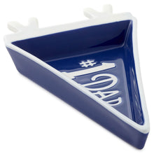 Load image into Gallery viewer, Hallmark #1 Dad Pennant-Shaped Trinket Tray
