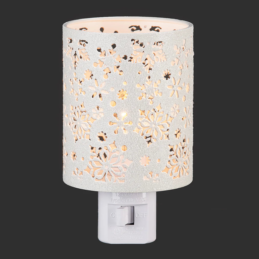 Roman Lights Layered Snowflake Night-Light