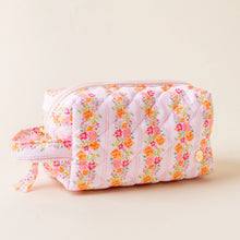 Load image into Gallery viewer, The Darling Effect Cosmetic Pouch Bag-Petal Parade Pink
