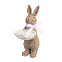 Load image into Gallery viewer, Mud Pie Woven Bunny Sitter
