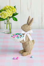 Load image into Gallery viewer, Mud Pie Woven Bunny Sitter
