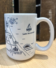 Load image into Gallery viewer, Whitefish Bay Mug - Custom Map Design
