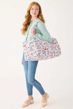Load image into Gallery viewer, Vera Bradley x Disney Hallmark Holiday Ever After Large Original Duffel
