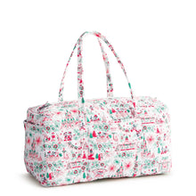 Load image into Gallery viewer, Vera Bradley x Disney Hallmark Holiday Ever After Large Original Duffel
