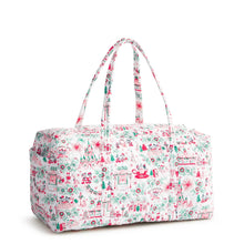 Load image into Gallery viewer, Vera Bradley x Disney Hallmark Holiday Ever After Large Original Duffel
