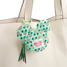 Load image into Gallery viewer, Vera Bradley x Disney Hallmark Holiday Ever After Mickey Mouse Zip Bag Charm
