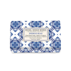 Michel Design Works Indigo Seas Medium Bath Soap Bar