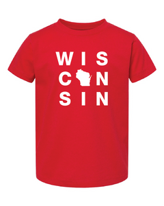 Wisconsin Red T-Shirt Toddler