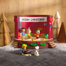 Load image into Gallery viewer, Hallmark The Peanuts® Gang Merry Christmas, Charlie Brown! Tabletop Decoration With Light and Sound
