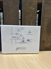 Load image into Gallery viewer, Whitefish Bay Notecard Set - Custom Map Design
