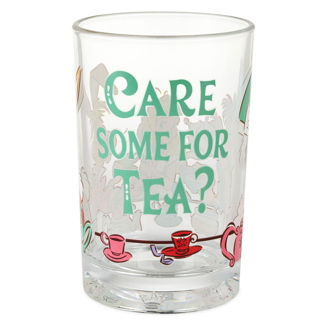 Hallmark Disney Alice in Wonderland Collectible Drinking Glass, 13.5