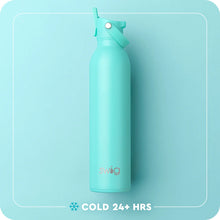 Load image into Gallery viewer, Swig BLUE LAGOON Flip + Sip Bottle 26oz

