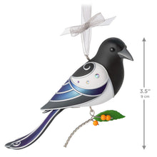 Load image into Gallery viewer, Hallmark The Beauty of Birds Black-Billed Magpie Ornament
