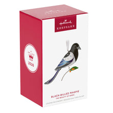 Load image into Gallery viewer, Hallmark The Beauty of Birds Black-Billed Magpie Ornament
