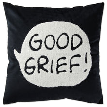 Load image into Gallery viewer, Hallmark Peanuts® Charlie Brown Good Grief! Throw Pillow, 16x16
