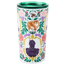 Load image into Gallery viewer, Hallmark Bridgerton Ton Silhouettes on Floral Travel Mug, 15 oz.

