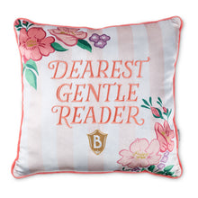 Load image into Gallery viewer, Hallmark Bridgerton Dearest Gentle Reader Throw Pillow, 18x18
