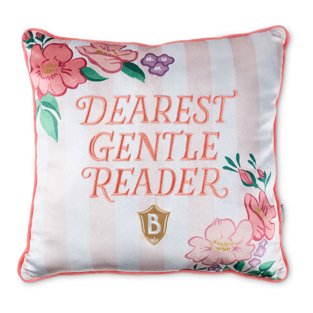 Hallmark Bridgerton Dearest Gentle Reader Throw Pillow, 18x18