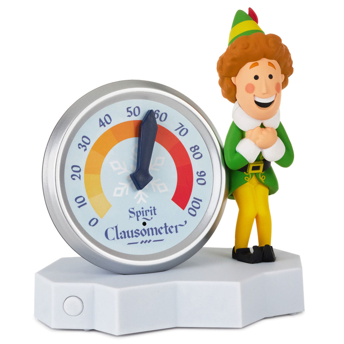 Clausometer Hallmark Buddy the Elf™ Spirit Clausometer Figurine With Sound – Winkie ...
