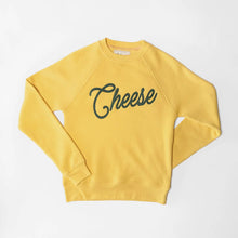 Load image into Gallery viewer, Giltee Say Cheese Unisex Crewneck - Yellow
