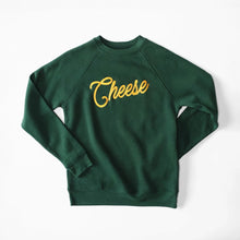 Load image into Gallery viewer, Giltee Say Cheese Unisex Crewneck - Emerald
