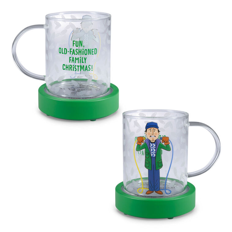 Hallmark National Lampoon's Christmas Vacation™ Clark Griswold Glass Mug With Light and Sound Base, 13 oz.
