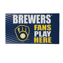 Load image into Gallery viewer, Milwaukee Brewers Fan PVC Mat, 28"x16"
