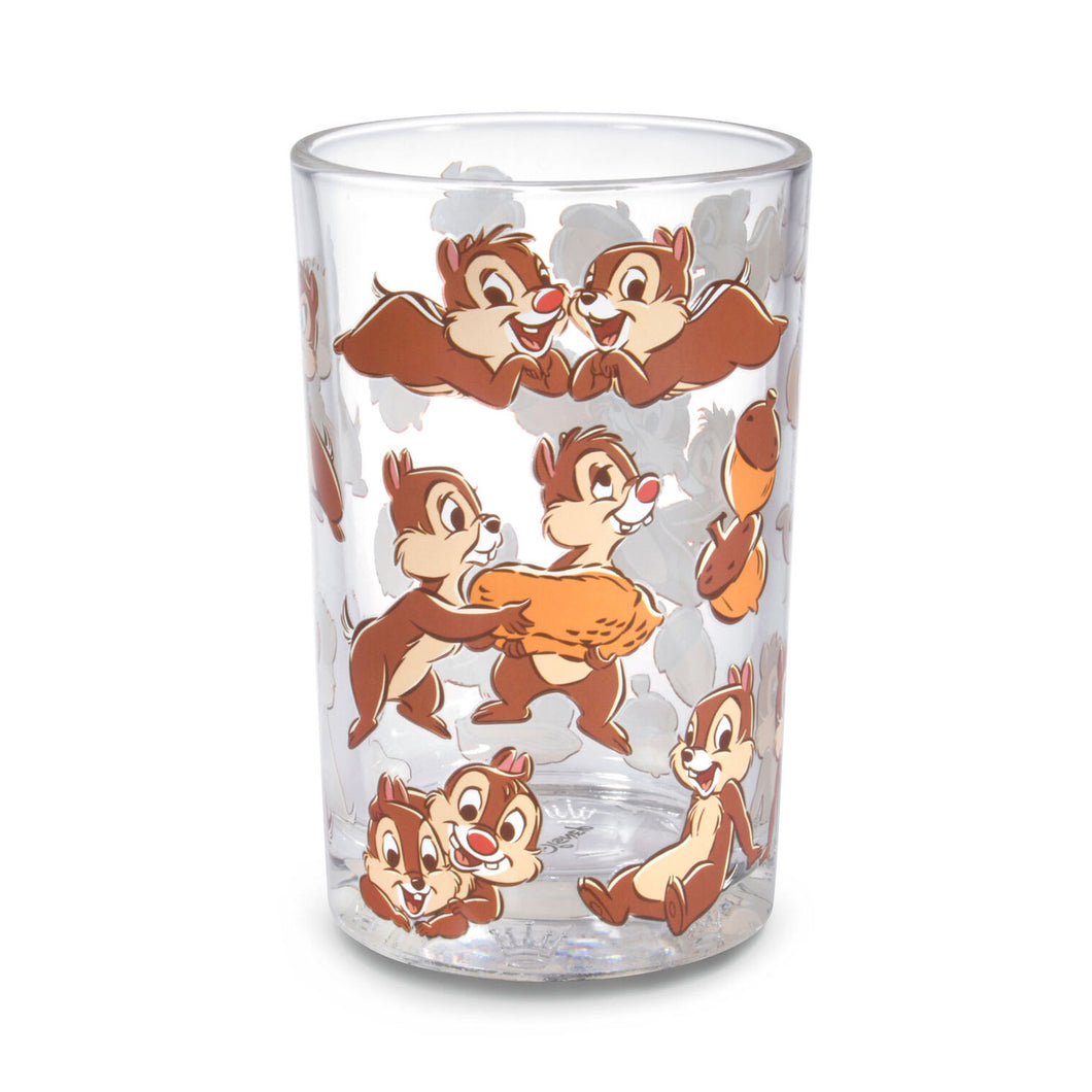 Hallmark Disney Chip and Dale Collectible Drinking Glass, 13.5