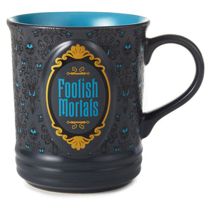 Hallmark Disney The Haunted Mansion Foolish Mortals Mug, 19 oz.