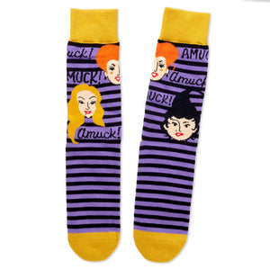 Hallmark Disney Hocus Pocus Amuck! Amuck! Amuck! Socks $18.99