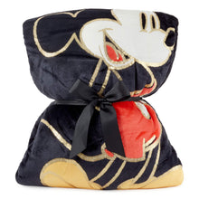 Load image into Gallery viewer, Hallmark Disney Mickey Mouse Hooded Blanket With Mouse Ears
