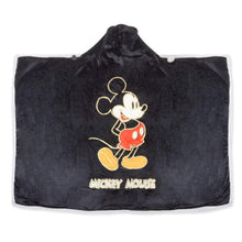 Load image into Gallery viewer, Hallmark Disney Mickey Mouse Hooded Blanket With Mouse Ears
