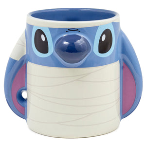 Hallmark Disney Mummy Stitch Sculpted Mug, 20 oz.