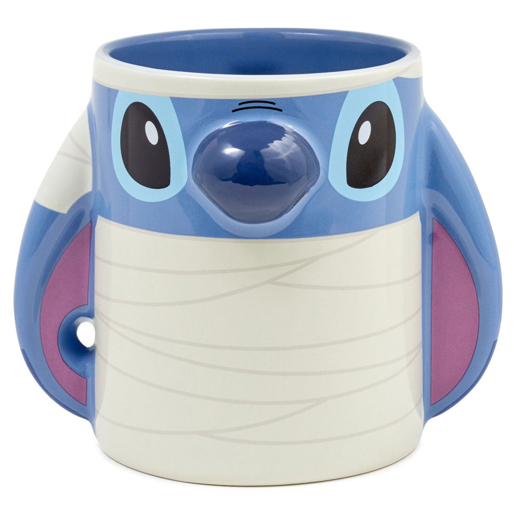 Hallmark Disney Mummy Stitch Sculpted Mug, 20 oz.