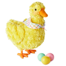 Load image into Gallery viewer, Hallmark Egg-Laying Duck Plush With Sound and Motion, 11&quot;
