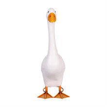 Load image into Gallery viewer, Giddy the Porch Goose Statue, Metal, 21"H
