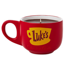 Load image into Gallery viewer, Hallmark Gilmore Girls Coffee-Scented Luke&#39;s Diner Mug Candle
