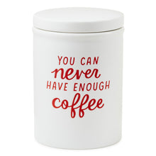 Load image into Gallery viewer, Hallmark Gilmore Girls Luke&#39;s Diner Coffee Canister
