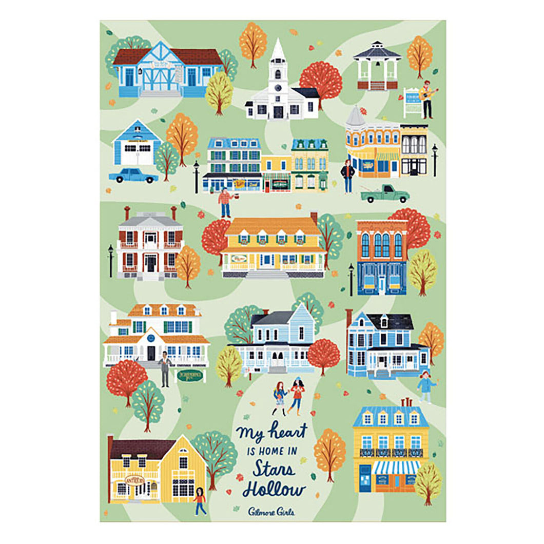Hallmark Gilmore Girls Stars Hollow Tea Towel