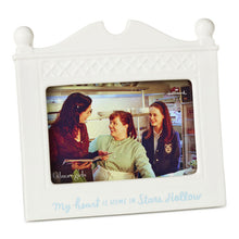 Load image into Gallery viewer, Hallmark Gilmore Girls Stars Hollow Town Sign Shaped Picture Frame, 4x6
