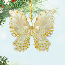 Load image into Gallery viewer, Hallmark Keepsake Gold Iridescent Butterfly Keepsake Ornament
